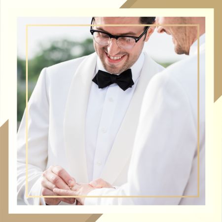 83 - Ensemble de mariage gay - Marié