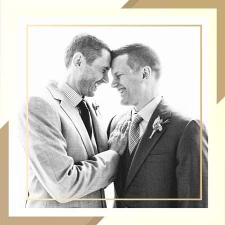 85 - Ensemble de mariage gay - Marié